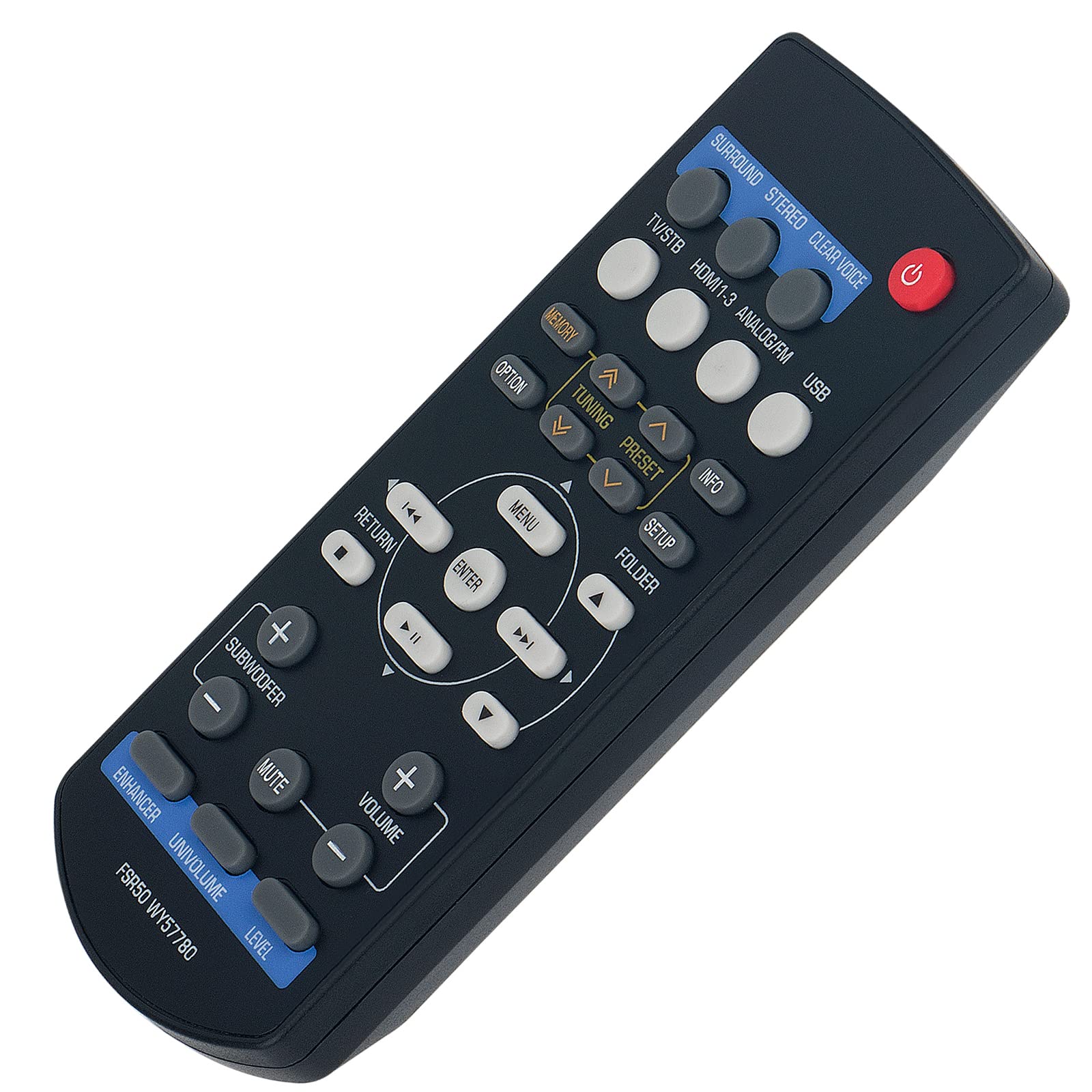 Yamaha FSR60 / WY57800 Telecomando per soundbar YAS-101