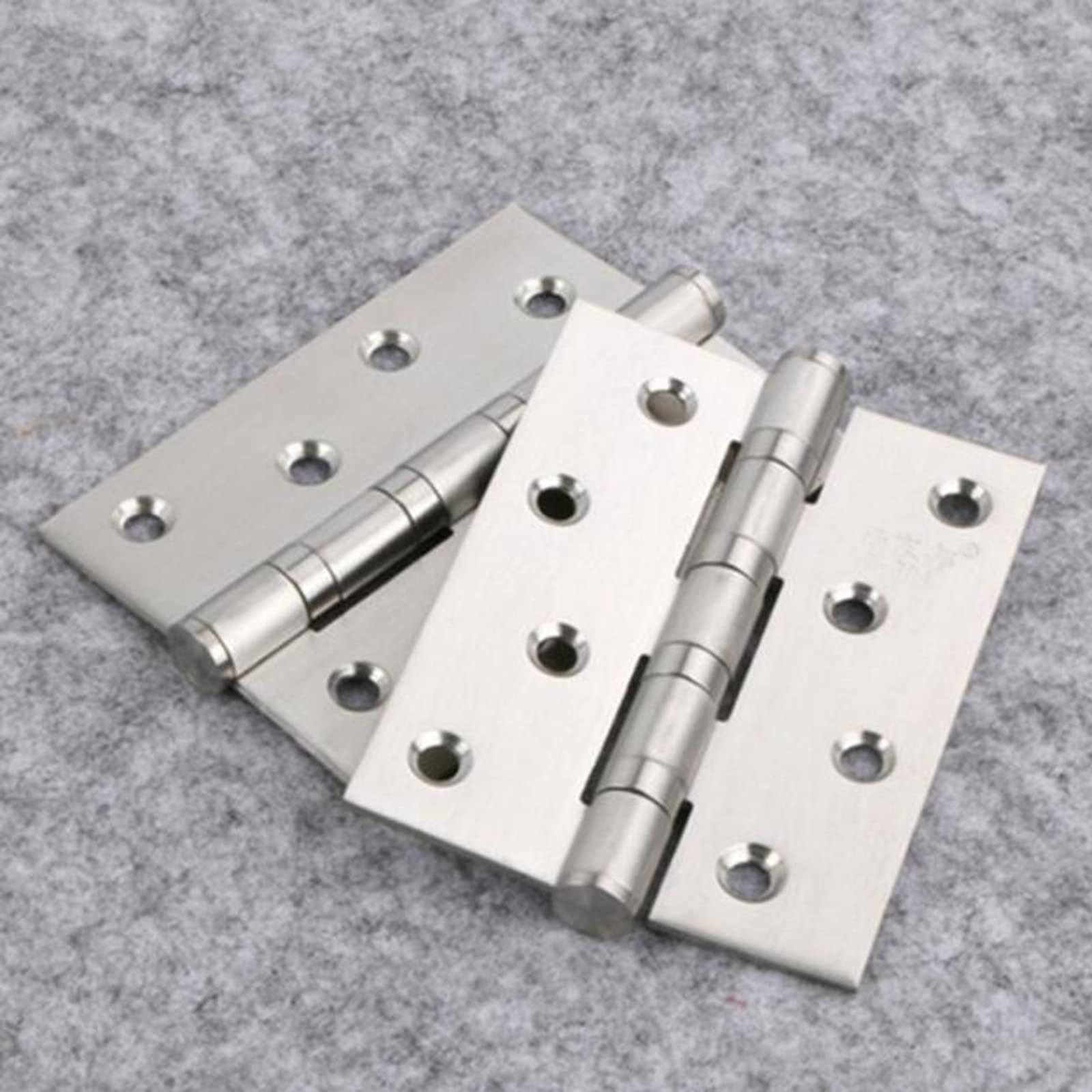 Nvsfzgiyg One Color Hinge,99Mm Ball Bearing Stainless Steel Folding Butt Hinges For Home Furniture Hardware Door - 4Pack