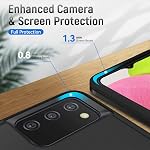 Defender Case Designed for Samsung Galaxy A03s Case, Heavy Duty Shockproof Rugged Protective Bumper Cover for Galaxy A03s 5G 6.4 inch(2022) (Black)