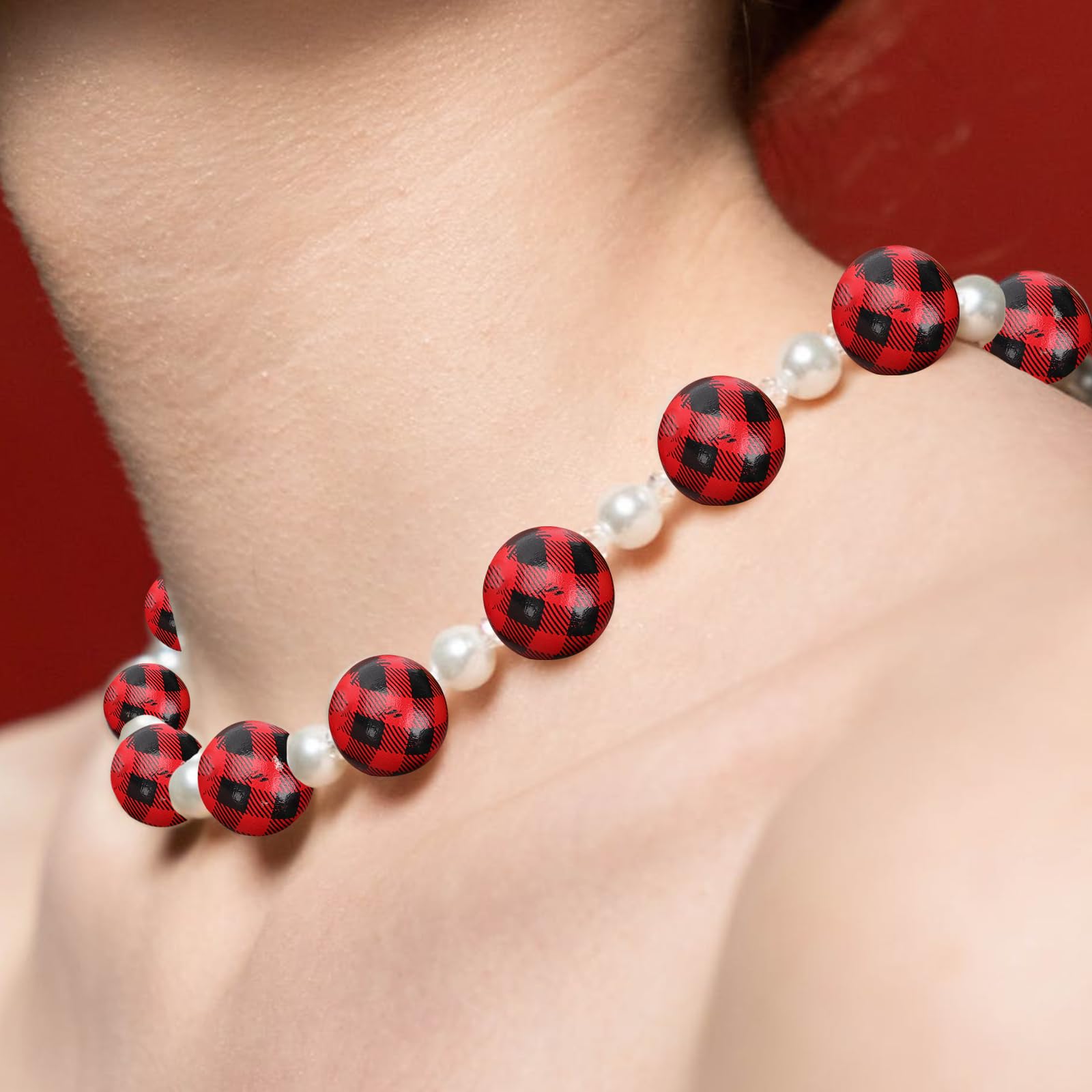 Didiseaon 320 Piezas Cuentas de Madera Lisas DIY para Joyería, Pulseras y
