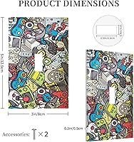 Vista 523 de Vista de ventana, isla tropical, playa, palmeras, cielo soleado, cubierta de interruptor de luz de palanca individual, placa decorativa de pared