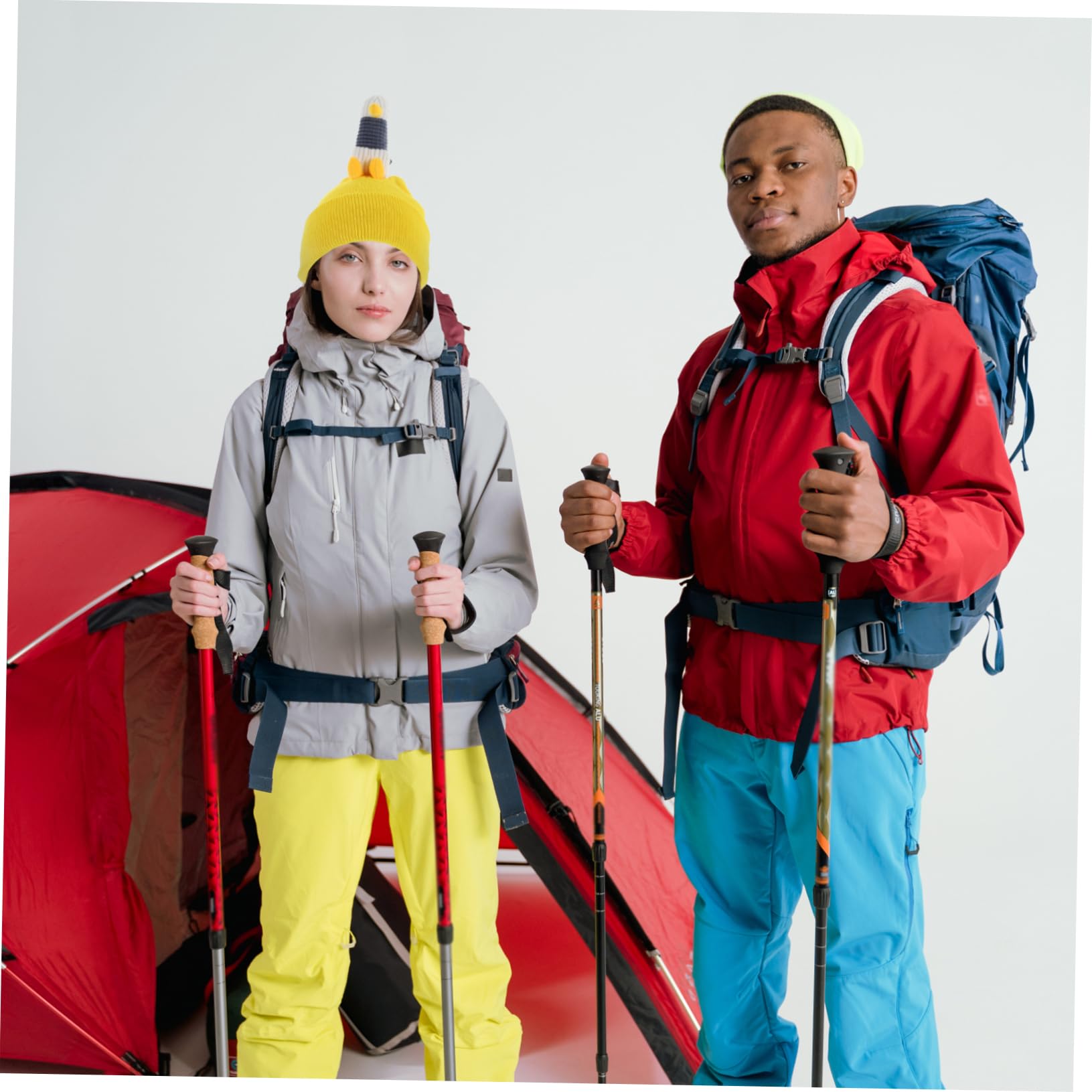 Abaodam Lot De 2 Housses De Casque De Ski Noires pour Sports De Neige pour Femmes pour Patinage Ski en Plein Air avec Fil Jaune