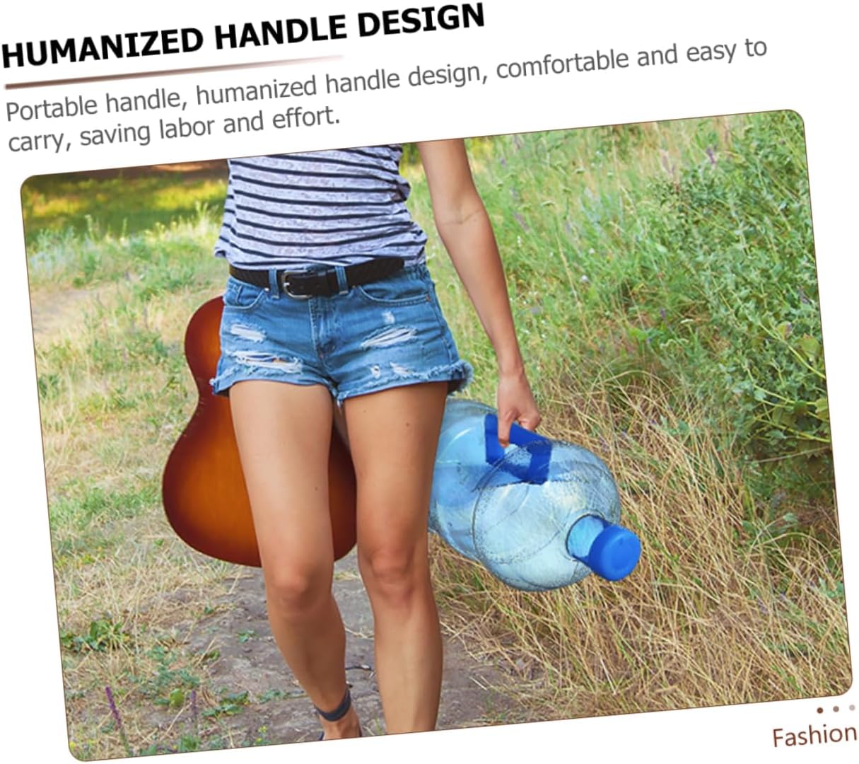 2pcs Portable Water Container Durable Pet Water Jug with Handle Design for Camping Hiking Outdoor Activities and Travel Storage