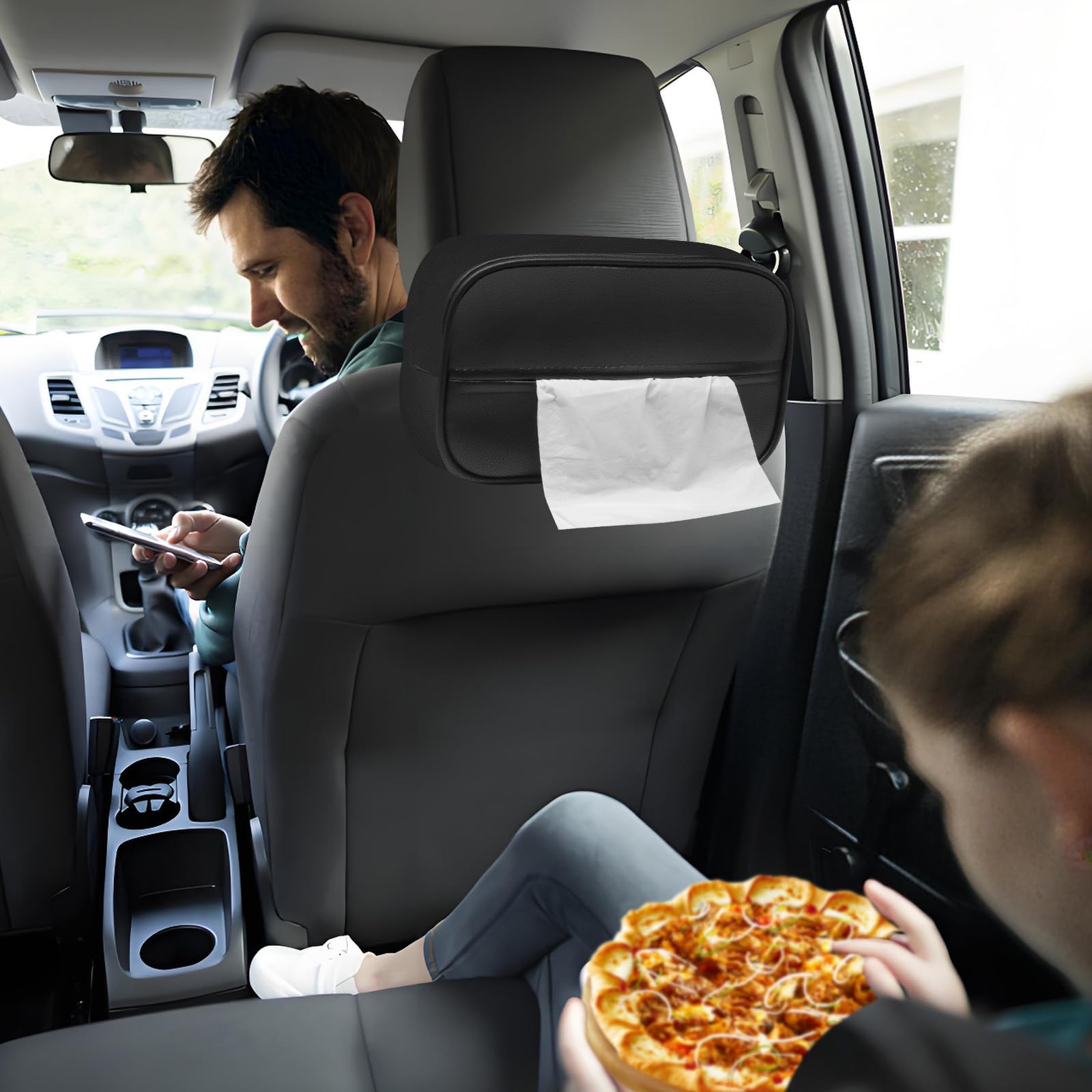 Tissuehouder Voor Tesla Model 3/Y Tissuebox Middenconsole Servethouder Servethouder Voor In De Auto Voor Tesla Model 3