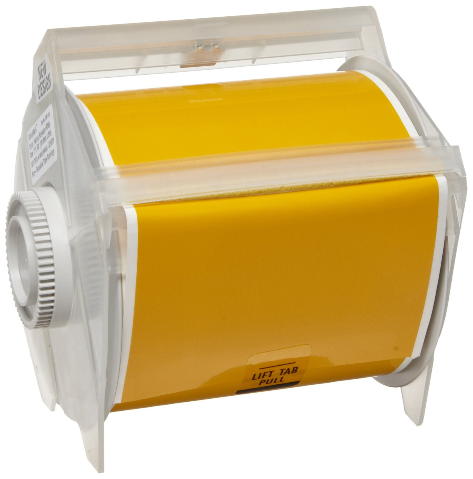 Brady 76619 GlobalMark 100' lunghezza x 10,2 cm larghezza, B-569 Hi-Performance poliestere, nastro giallo