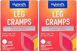 Hyland's Leg Cramps Quick Dissolving 100 Tablets (2 Pack)