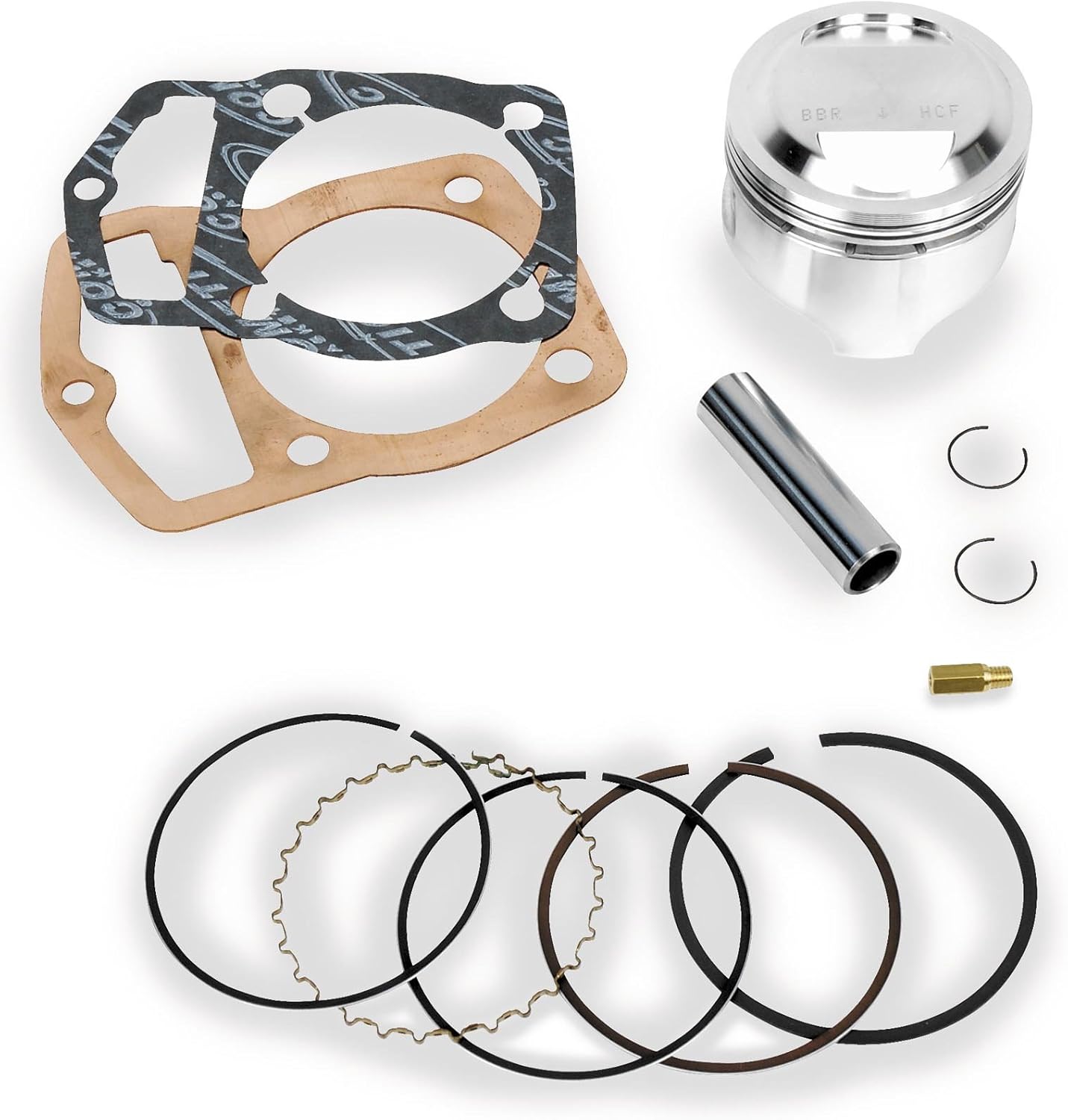 BBR Motorsports Piston Kit for 240cc Big Bore Kit 410HCF2301, Engine