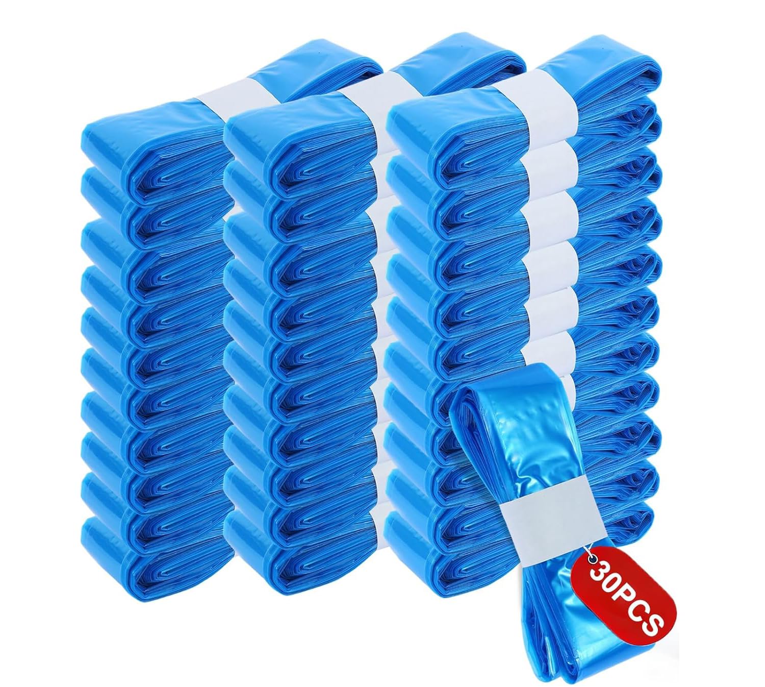 Nachfüllfolie windelbeutel, 4.5M Windeleimer Nachfüllkassetten, 30 Stück, Blau