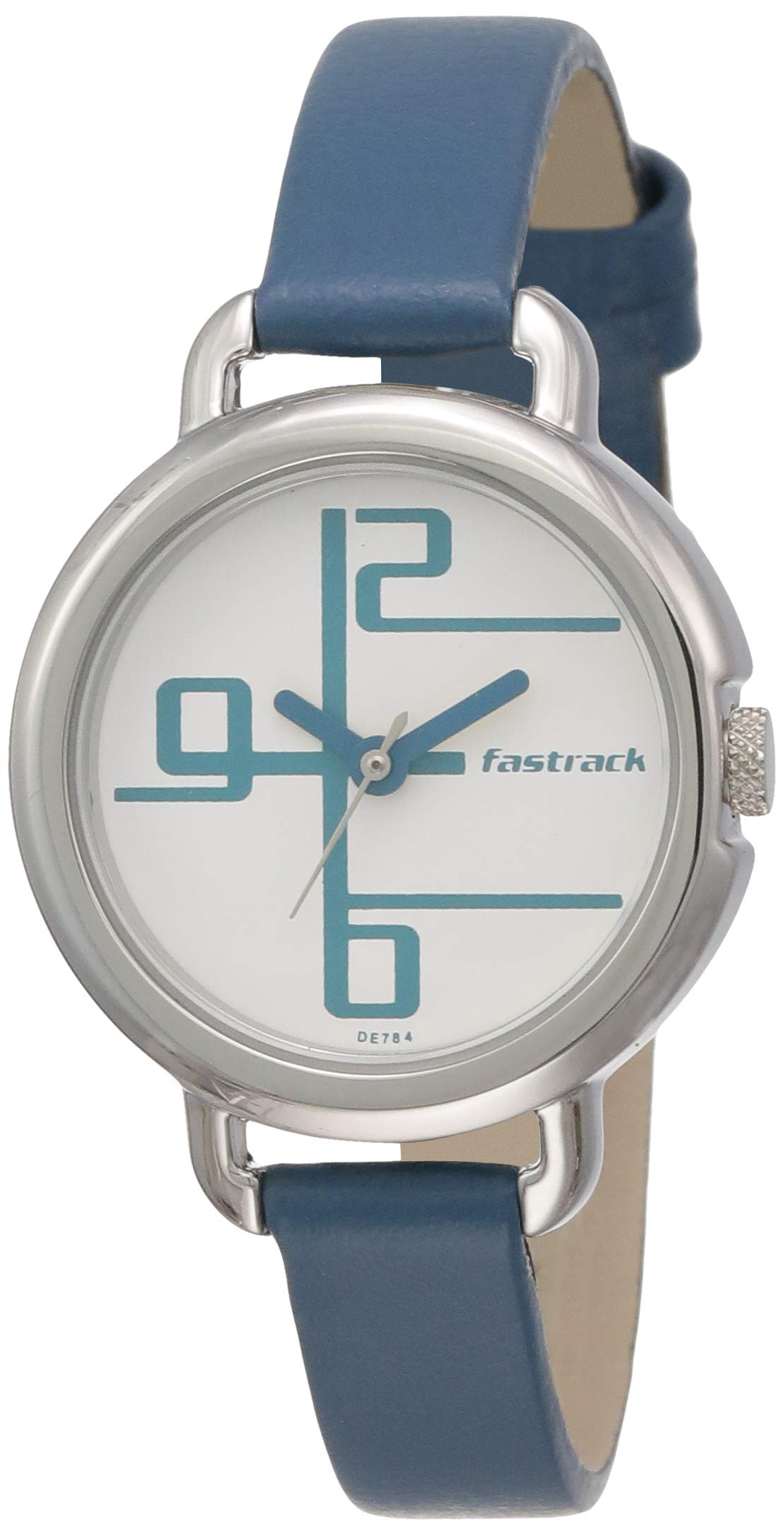 fastrack Quartz Analog White Dial Leather Strap Watch for Girls-NP6123SL01 (B016ABSVA8) Amazon Price History, Amazon Price Tracker