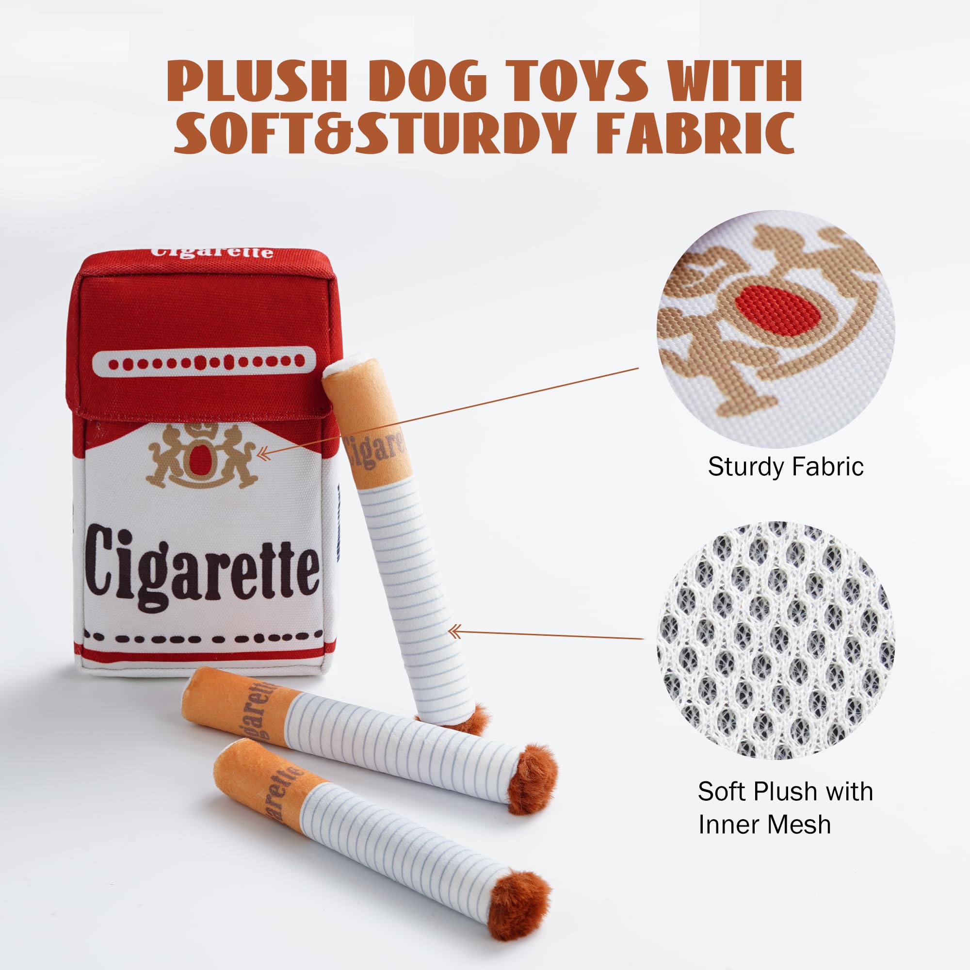 Divertidos juguetes chirriantes: accesorios interactivos para perros y niños sin relleno para entretenimiento, aburrimiento, alivio de la ansiedad, estimulación mental, juguetes para cachorros para