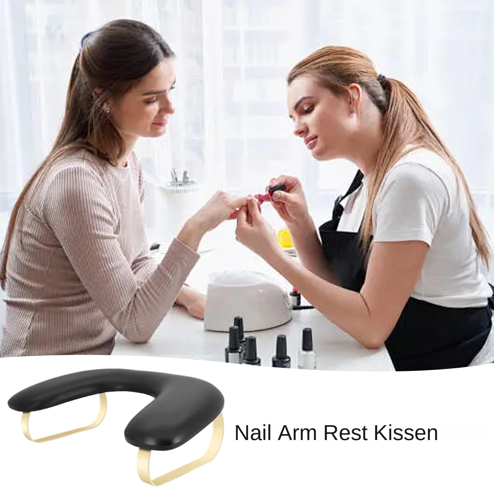 Poggia Braccio Tecnico Unghie Cuscino Rimovibile, Cuscino per Mano Unghie, | Manicure, Pedicure, Salone E Spa, Cuscinetto Relax E Comfort Da Scrivania