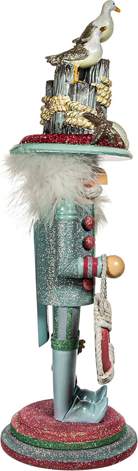 18-Inch Hollywood Seagull Coastal Nutcracker - Image 8