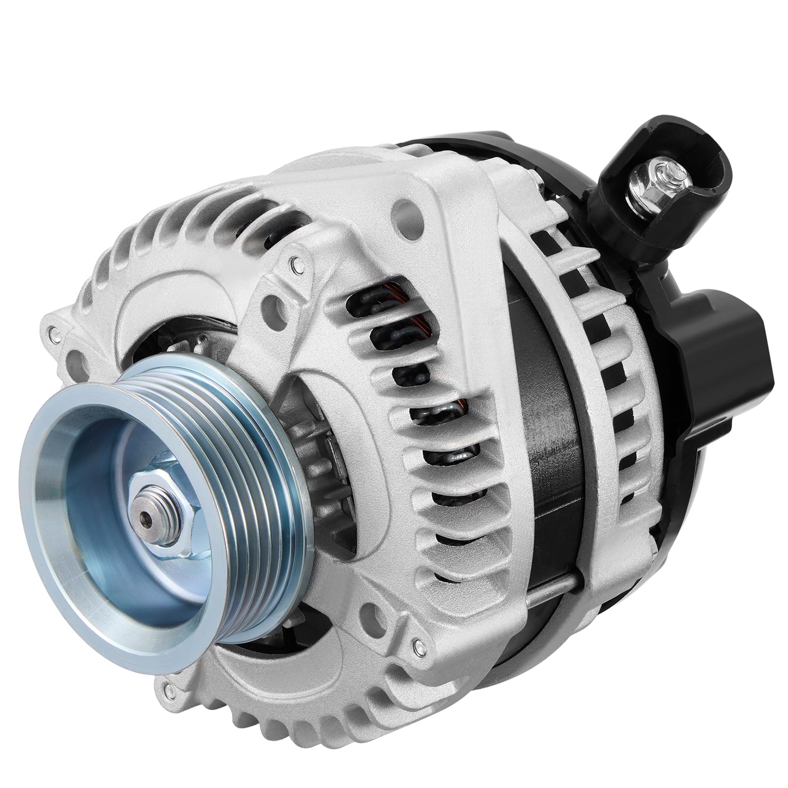 BDFHYK 130Amp High Output Alternator 12V 6-Groove Pulley Clockwise