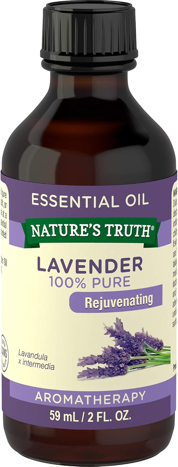 Nature's Truth Essential Oil, Lavender, 2 Fl Oz (Packaging May Vary)