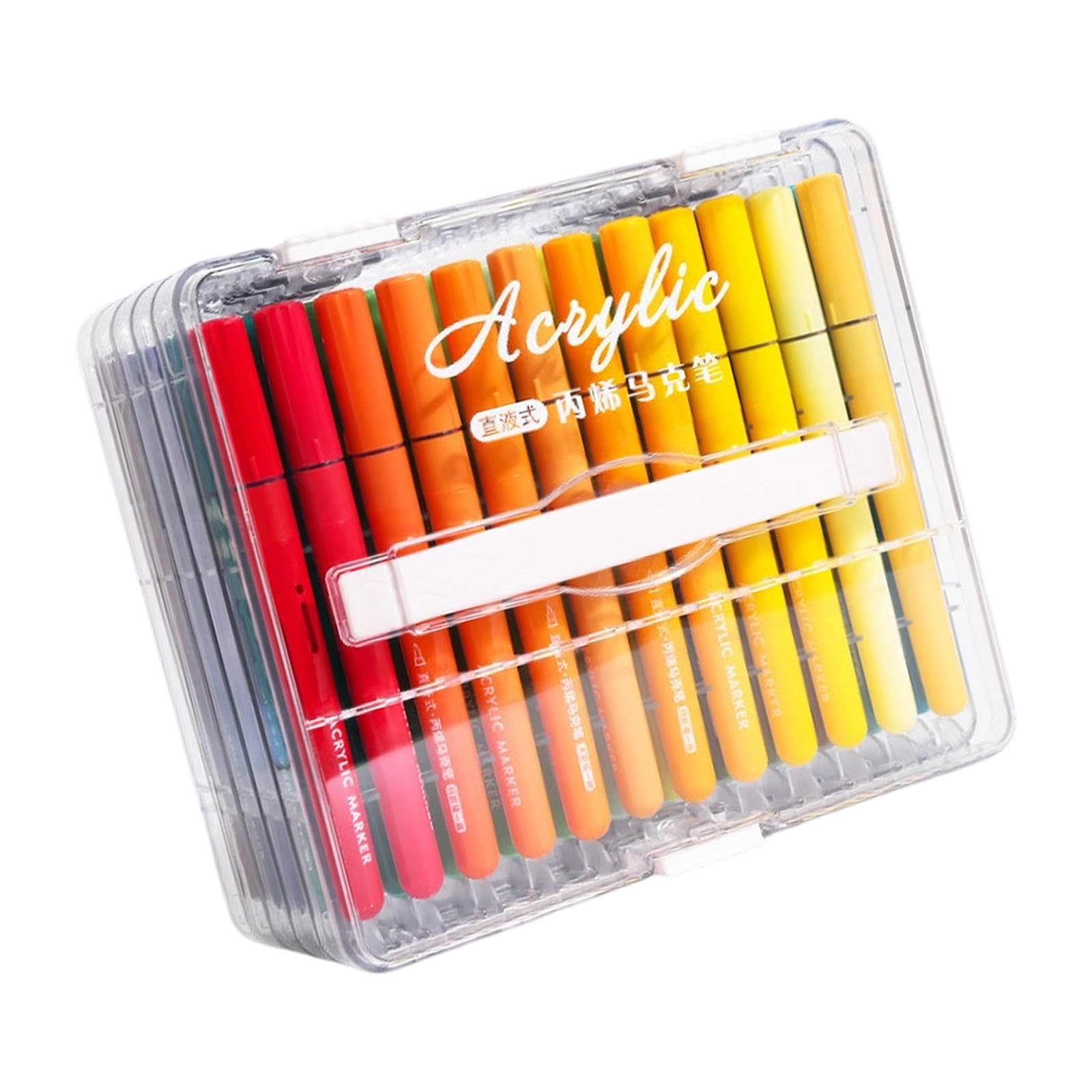 Künstler Acryl Marker mit schnell trocknenden Formeln, ergonomische Fässer Zeichnen, Skizzieren, Handschrift, Klassenzimmer Projekte, Bastel Marker Set