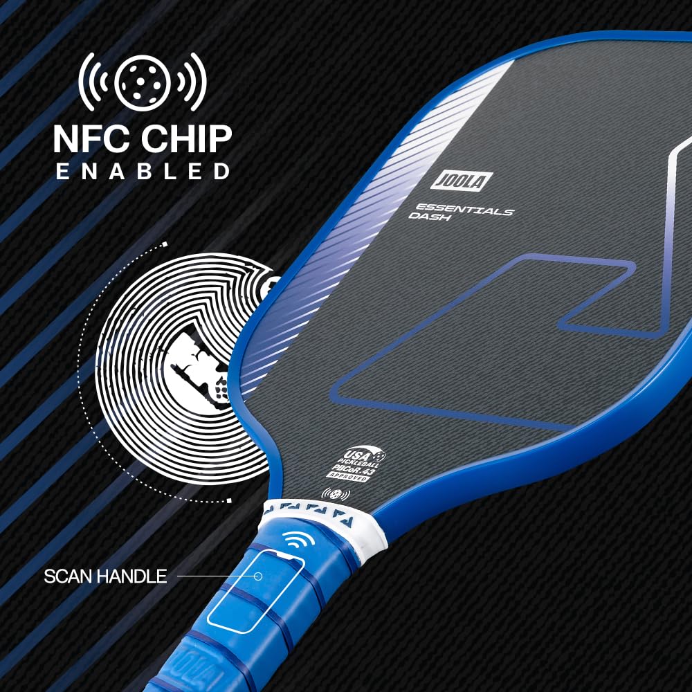 JOOLA Essentials Dash - Pagaia per pickleball, colore: Blu notte
