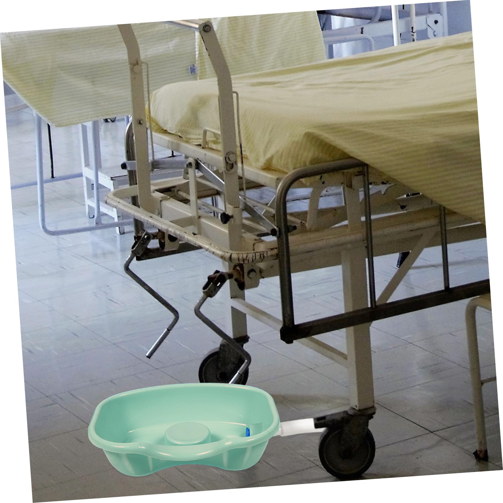 minkissy Haarwaschbecken aus Kunststoff für Bettlägerige Ergonomische Form mit Glatter Oberfläche für Bequemes Haarewaschen im Bett