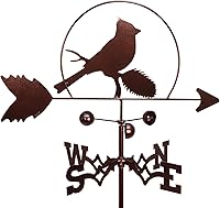 Vista 2 de SWEN Products Veleta Cardinal RED Bird (montaje ajustable incluido)