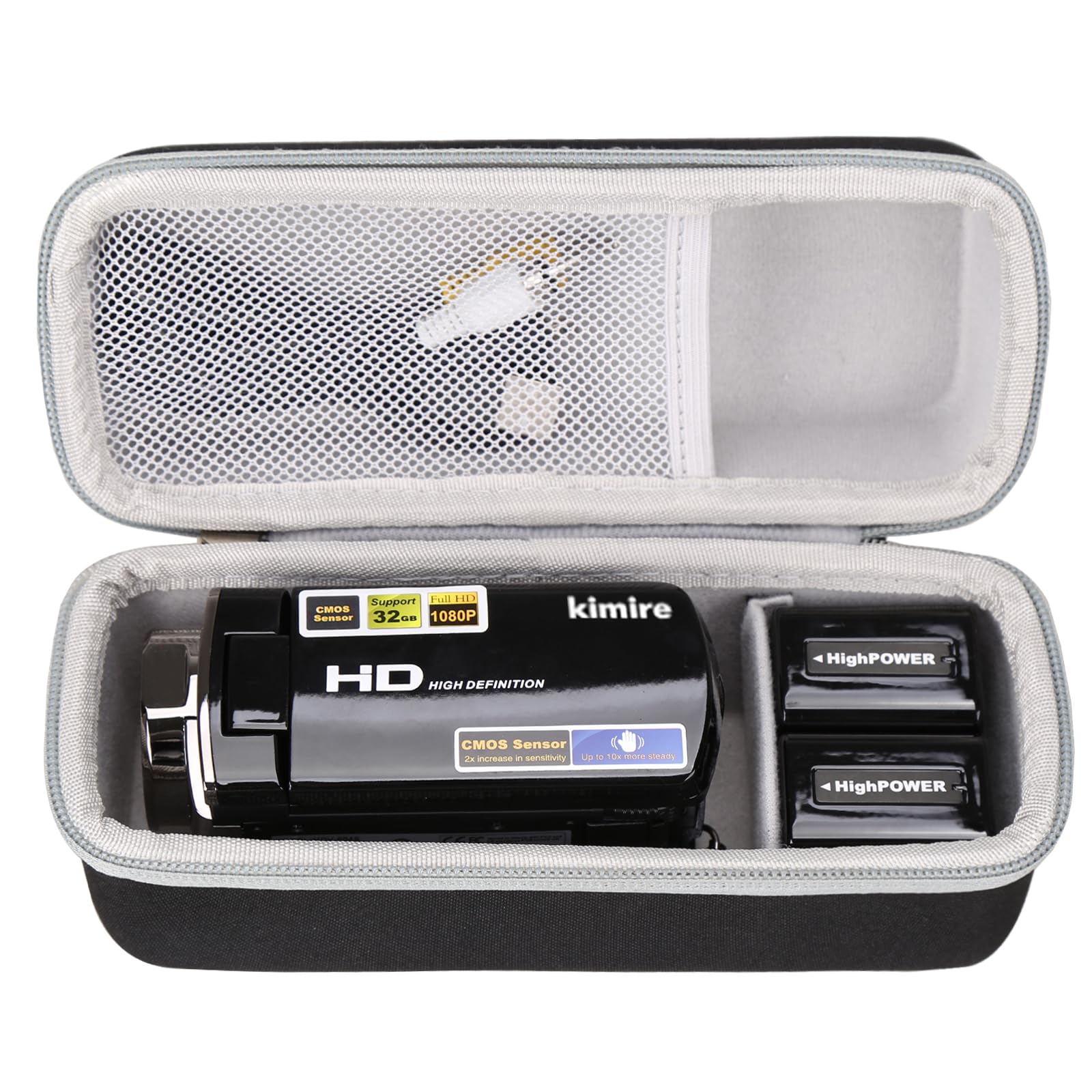 Hard Travel Storage Carrying Case for Canon VIXIA HF R800 Camcorder