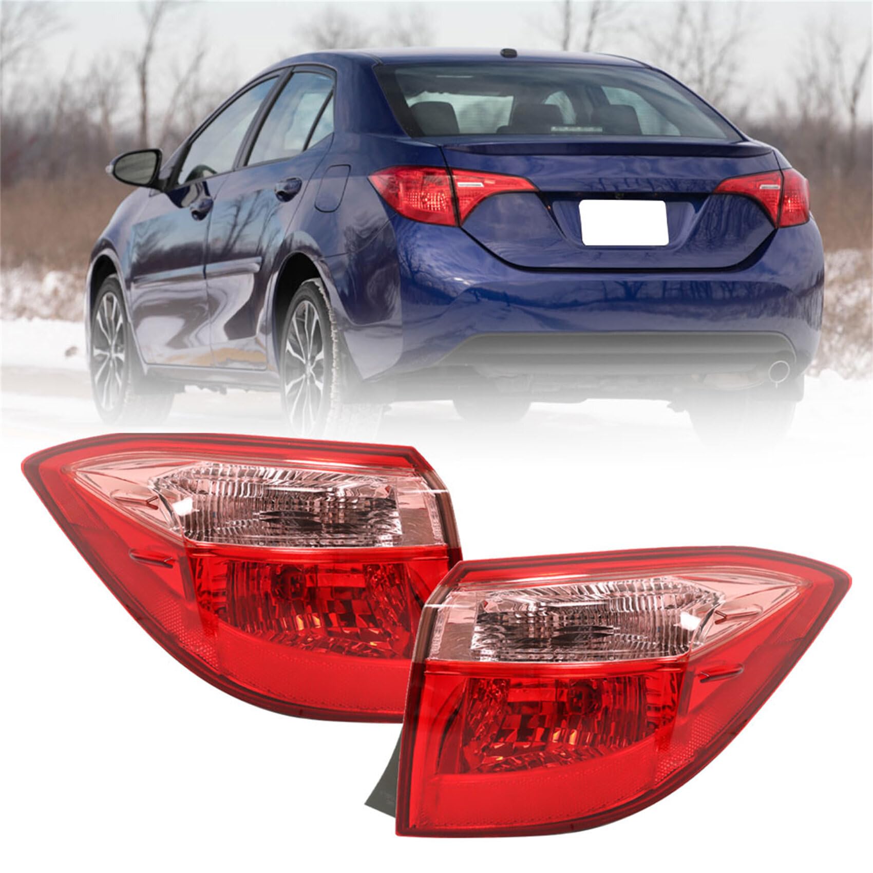 Right Rear Light Snapklik.com : Labwork 1 Pair Of Left And Right Tail Lights Replacement ...