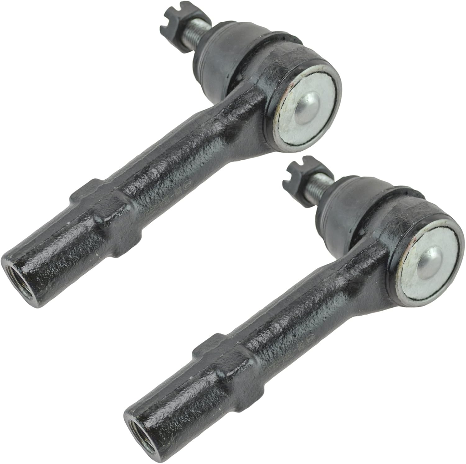 Inner and Outer Driver and Passenger Side Tie Rod Set 4 Piece Compatible with 2008-17 Buick Enclave 2009-17 Chevrolet Traverse 2007-16 GMC Acadia 2017 GMC Acadia Limited 2007-10 Saturn Outlook