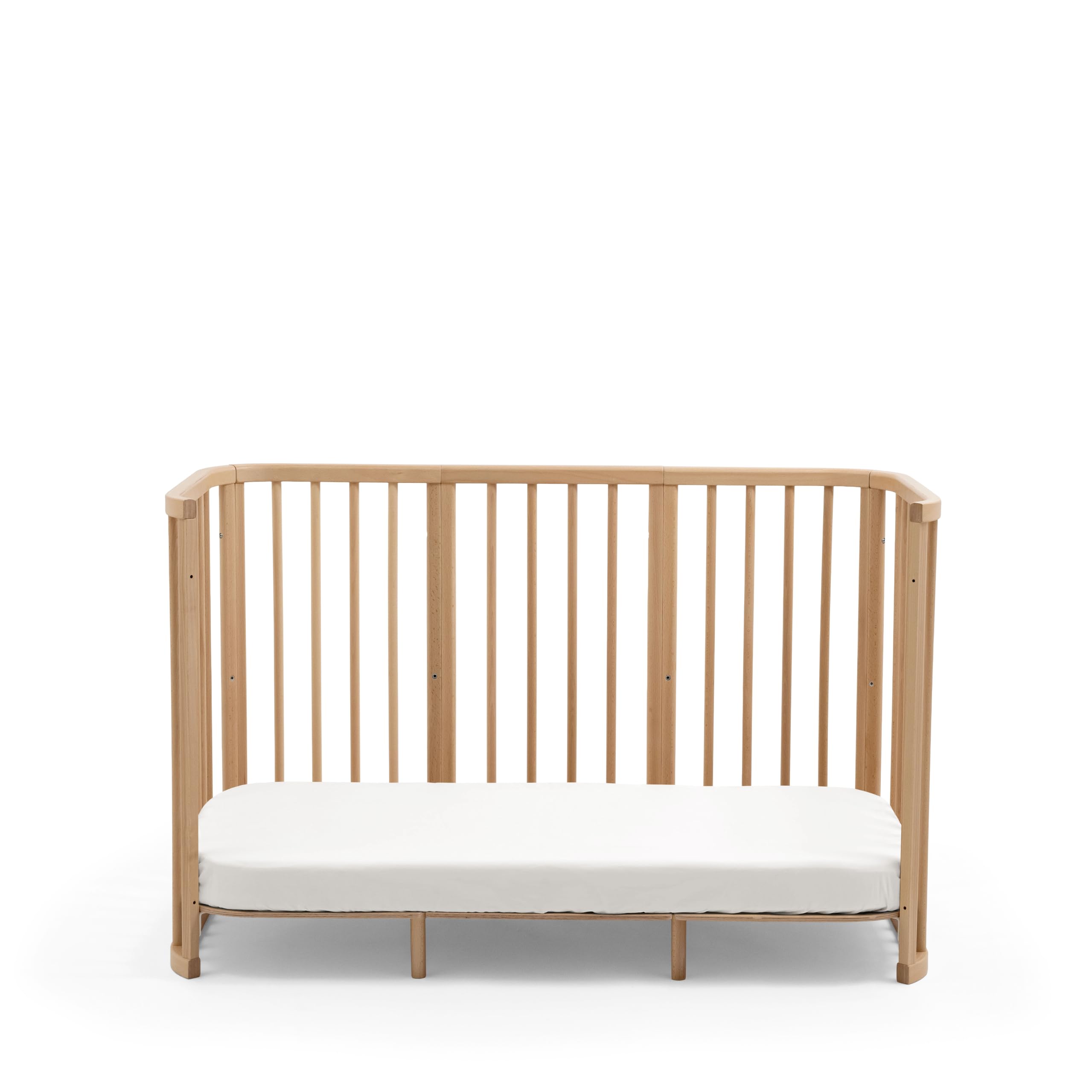 Stokke Bed 60x120cm Drap-Housse Blanc OCS