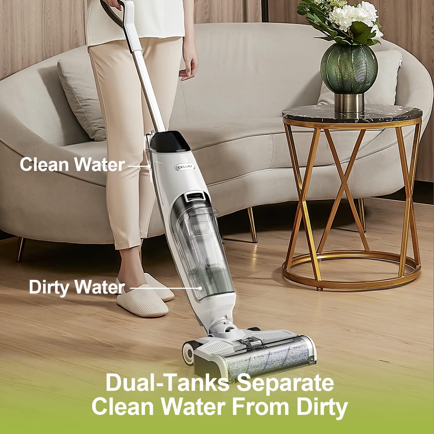 Cordless Wet Dry Vacuum Cleaner, Cellay 