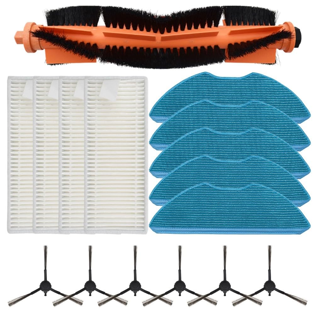 Kit repuesto cepillo principal y mopas para HomeRun serie 3000 XU3100 XU3000 XV1430