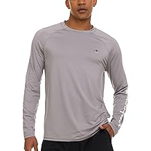 Rash Guard para hombre, camiseta de ba&ntilde;o de manga larga para hombre para pescar, senderismo UPF+ 50 SPF, protecci&oacute;n solar UV, secado r&aacute;pido