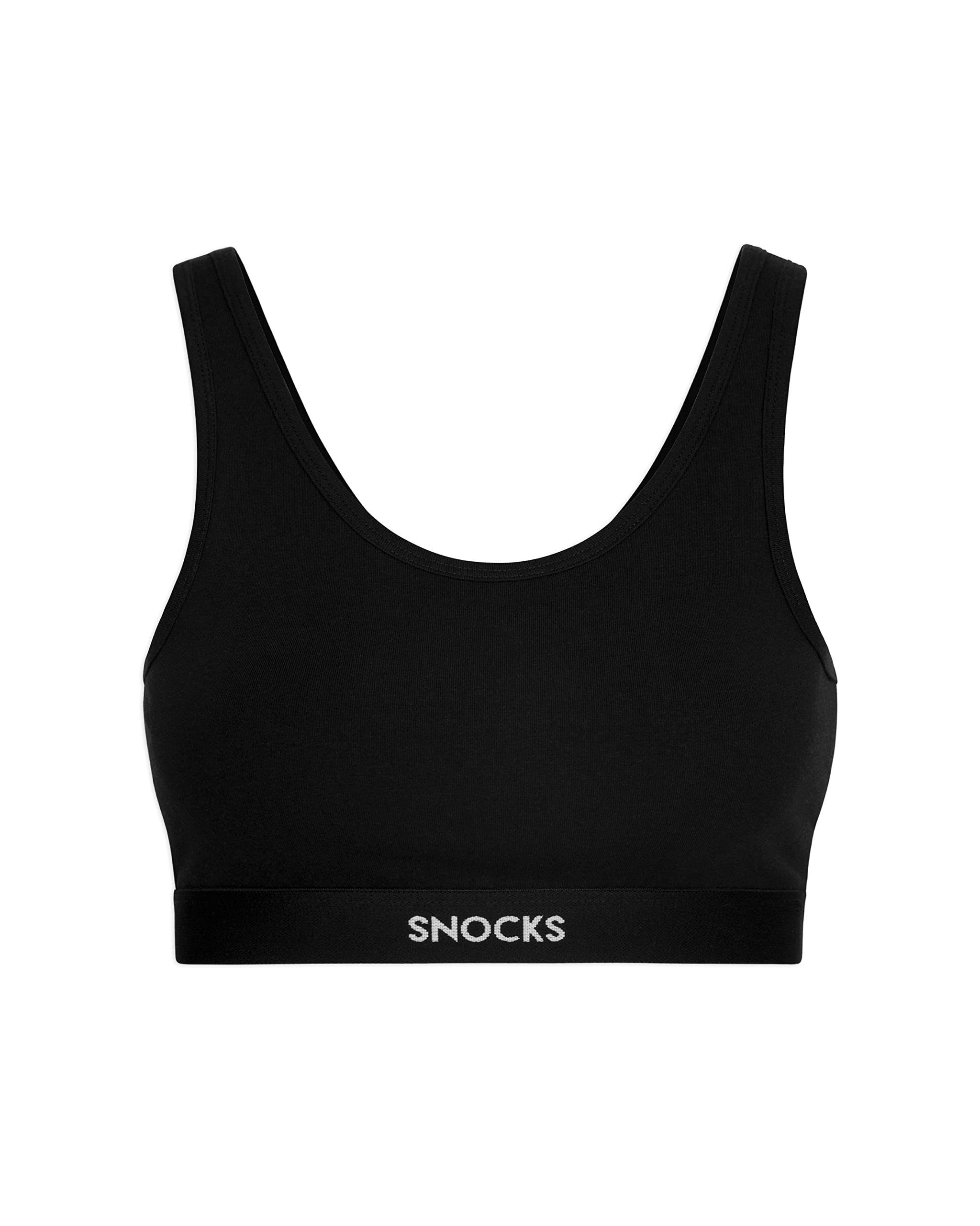 Snocks Soft Bra - Damen BH ohne Bügel, Perfekte Passform und hoher Komfort Dank Bio-Baumwolle, Bügel- und Nahtlos - Vielseitig und Bequem für Sport und Alltag