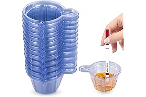 Disposable Pee Cups for Accurate Pregnancy & Ovulation Testing (Pack of 130)