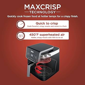 NIKEAIRMAX26cm✴ Ninja Air Fryer Pro XL 7-in-1, Max Crisp Tech, 450F for
