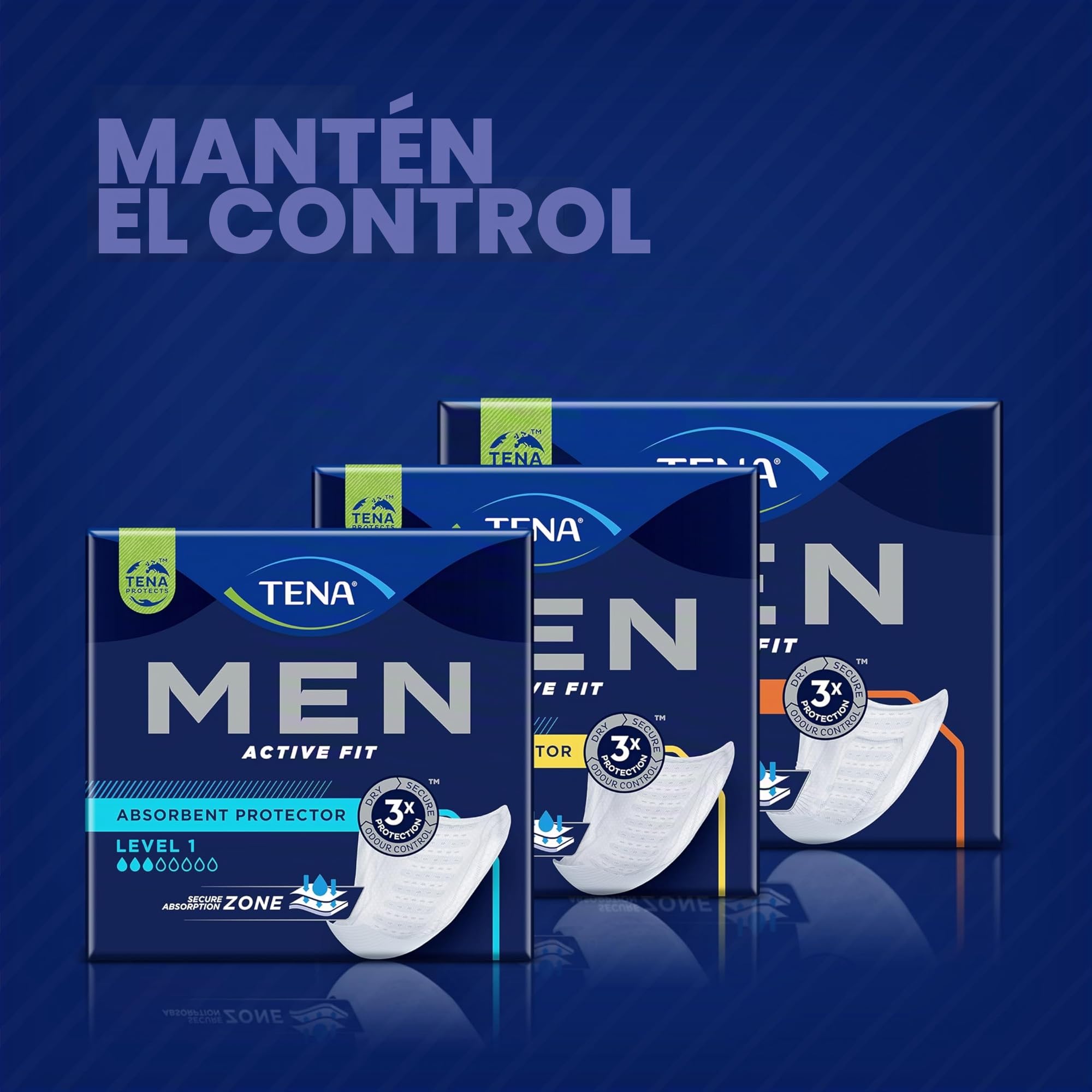 TENA FOR MEN Level 1 (24 - 144 unidades) Descuento 1 o 6 cajas