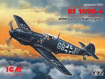 ICM Models German Bf 109E-4 Building Kit