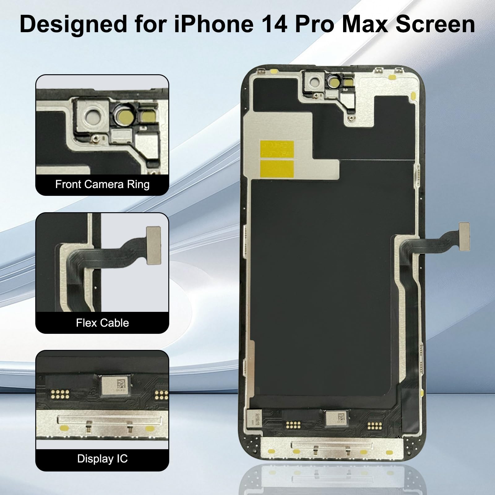フ*ト様 iPhone 14 Pro 256 修理品 Amazon.com: Mobkitfp for iPhone 14 Pro Max Screen Replacement, LCD
