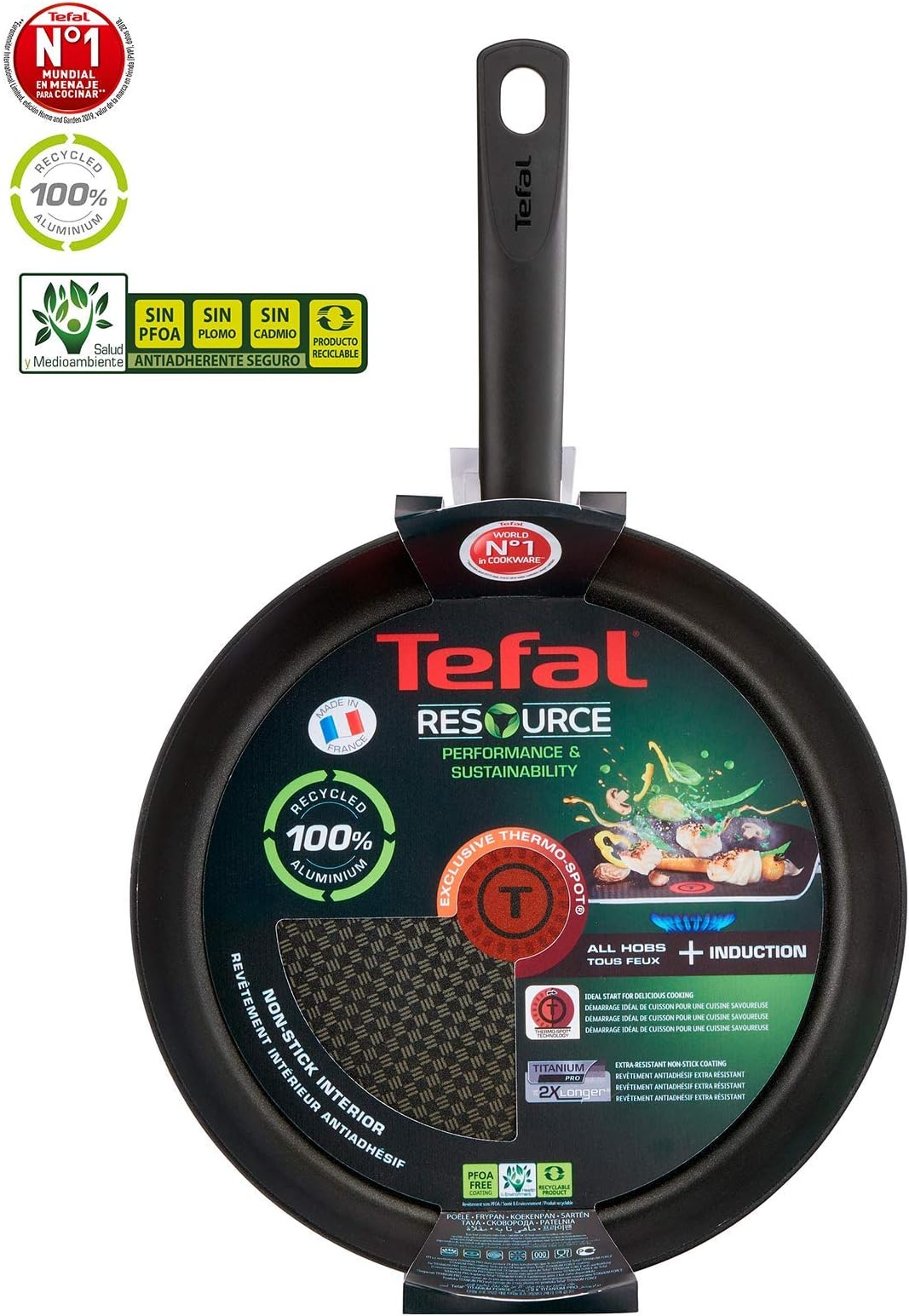 Tefal Bratpfanne Cook 'N' Clean 32 Cm - Mit Thermo-Spot & Super Glide Antihaft