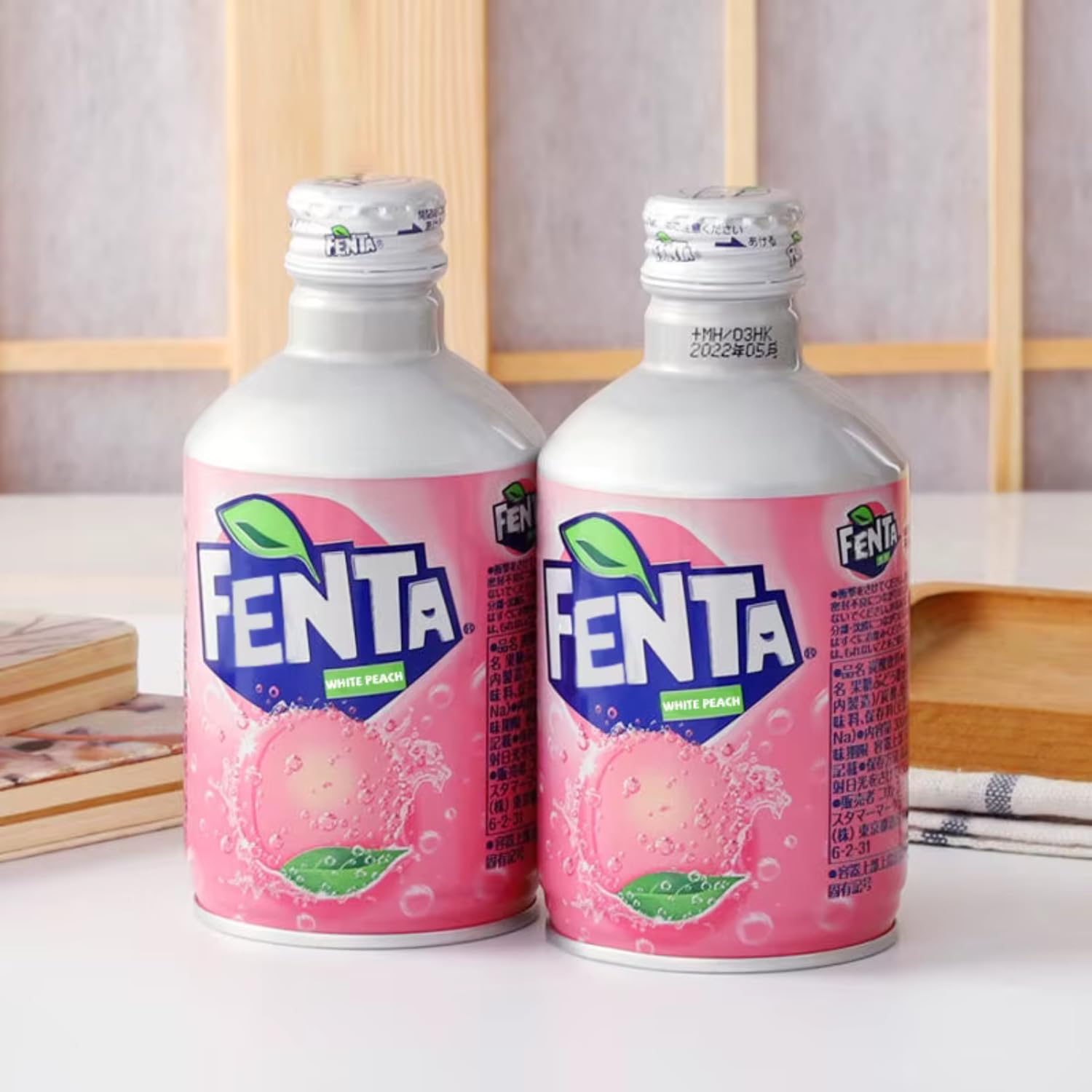Fanta White Peach, Pack of 2 x 300 ml (Imported from Japan)-image-38
