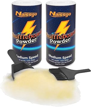 Shuffleboard Sand Wax Shuffleboard Powder Set with Small Brush & Pan