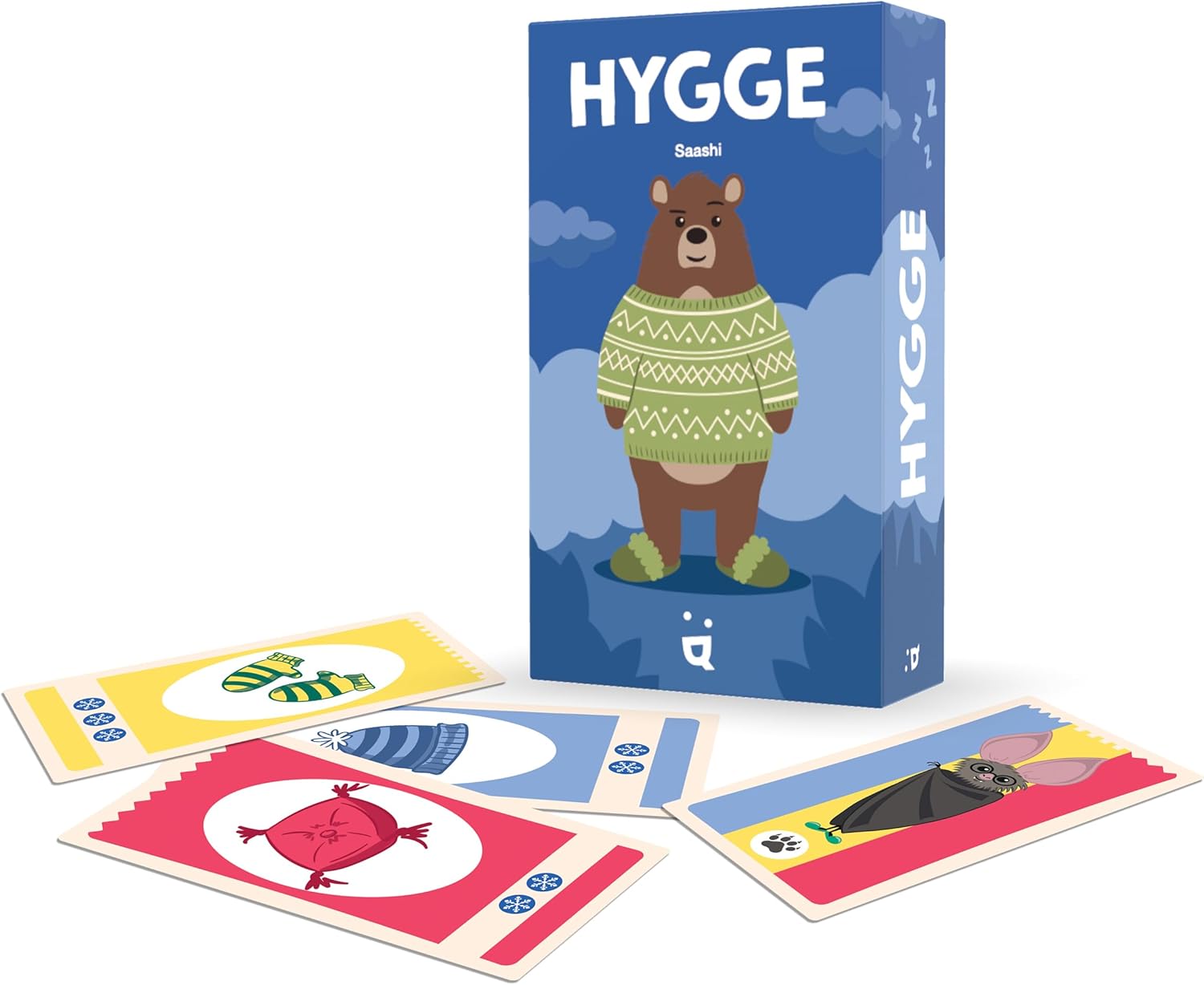Helvetiq | Hygge | Card Game | Ages 7+ | 2-4 Players | 15 Minutes Playing Time