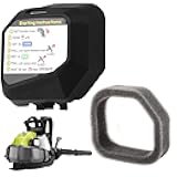 314622001 Air Filter & 5687301 Cover for Ryobi RY38BP 38cc Backpack Blower