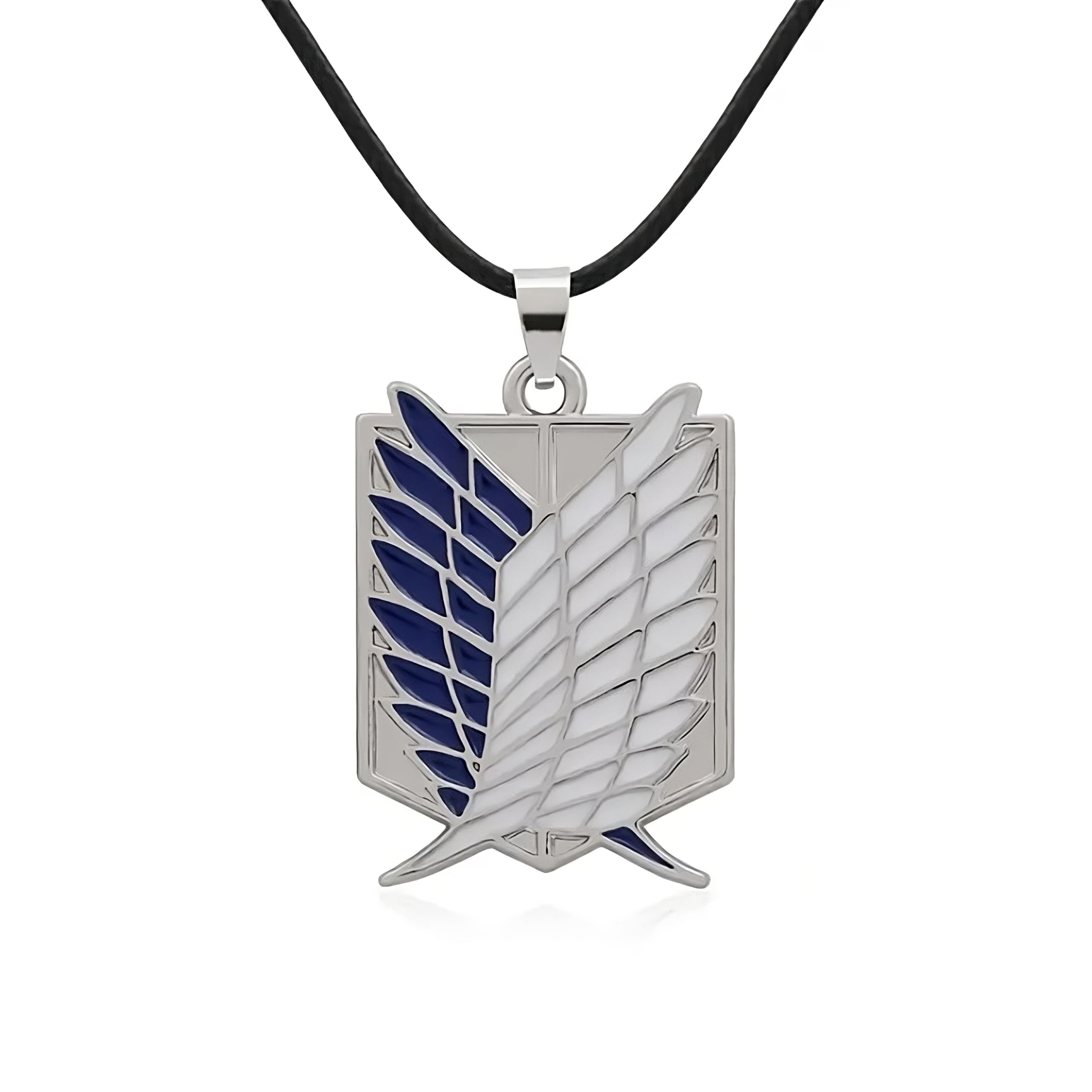 GT Gala Time Womens Anime Attack on Titan Shingeki no Kyojin Badge Pendant Necklace (Blue) No Gemstone (AOT Blue Feather) (B0CBHGYPWY) Amazon Price History, Amazon Price Tracker