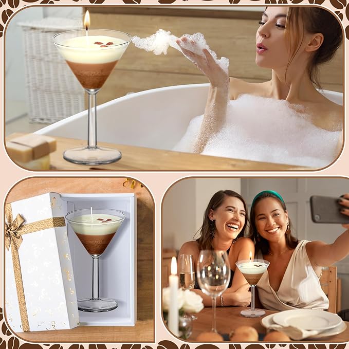 DIY Espresso Martini Candle Making Kit | Home Aesthetic Gift
