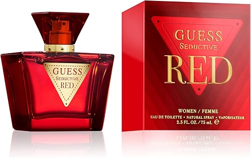 GUESS Seductive Red, woda toaletowa dla kobiet, aromatyczny zapach, długotrwały zmysłowy zapach