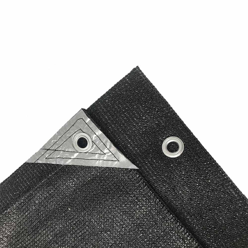 RED DECO Brise Vue Occultant Renforcé Haute Densité 300 g/m² Quality Pro - H 1,5 m x L 10 m - Noir