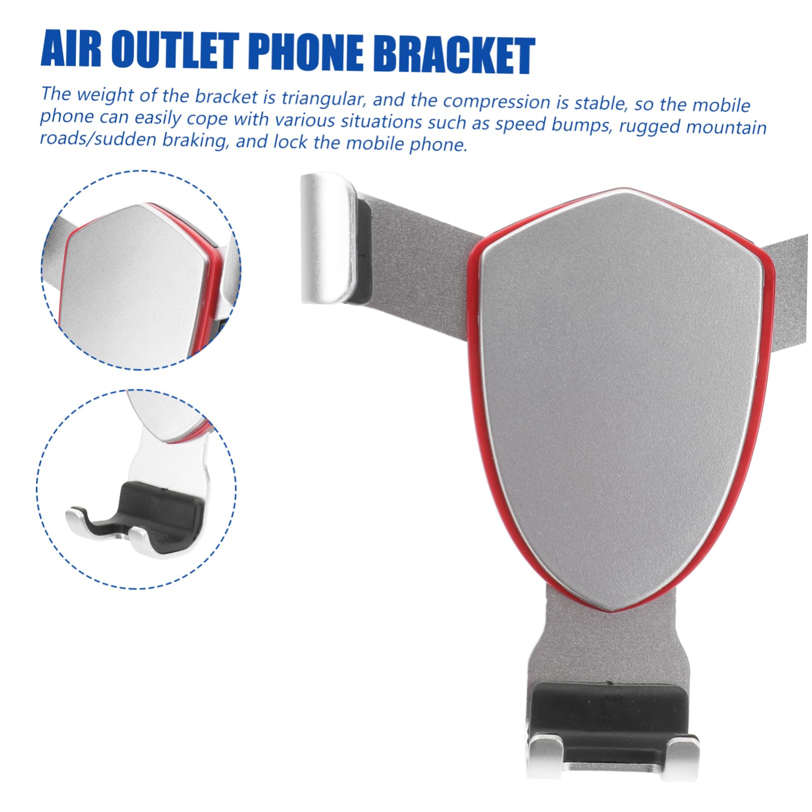 BESTonZON 3pezzi Per Smartphone Auto Portacellulare Per Bocchette Aerazione Design