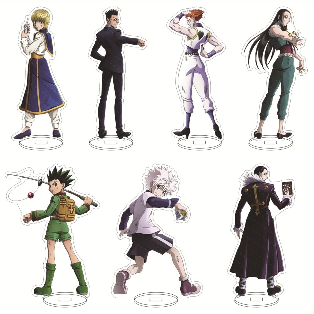 Amazon.co.jp: ハンター×ハンター アクリルスタンド 7点セット 置物