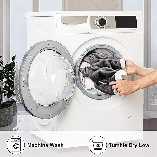 Miniatura 6 de Mantas de pastor alemán blanco, con impresión 3D, transpirables, lavables, ultra suaves y acogedoras, mantas esponjosas para sofá, cama, dormitorio,