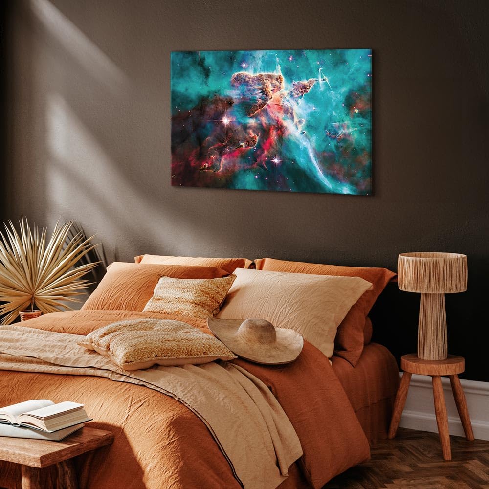 murando - Akustikbild Weltraum Kosmos Universum, Schallschutz, Wohnzimmer