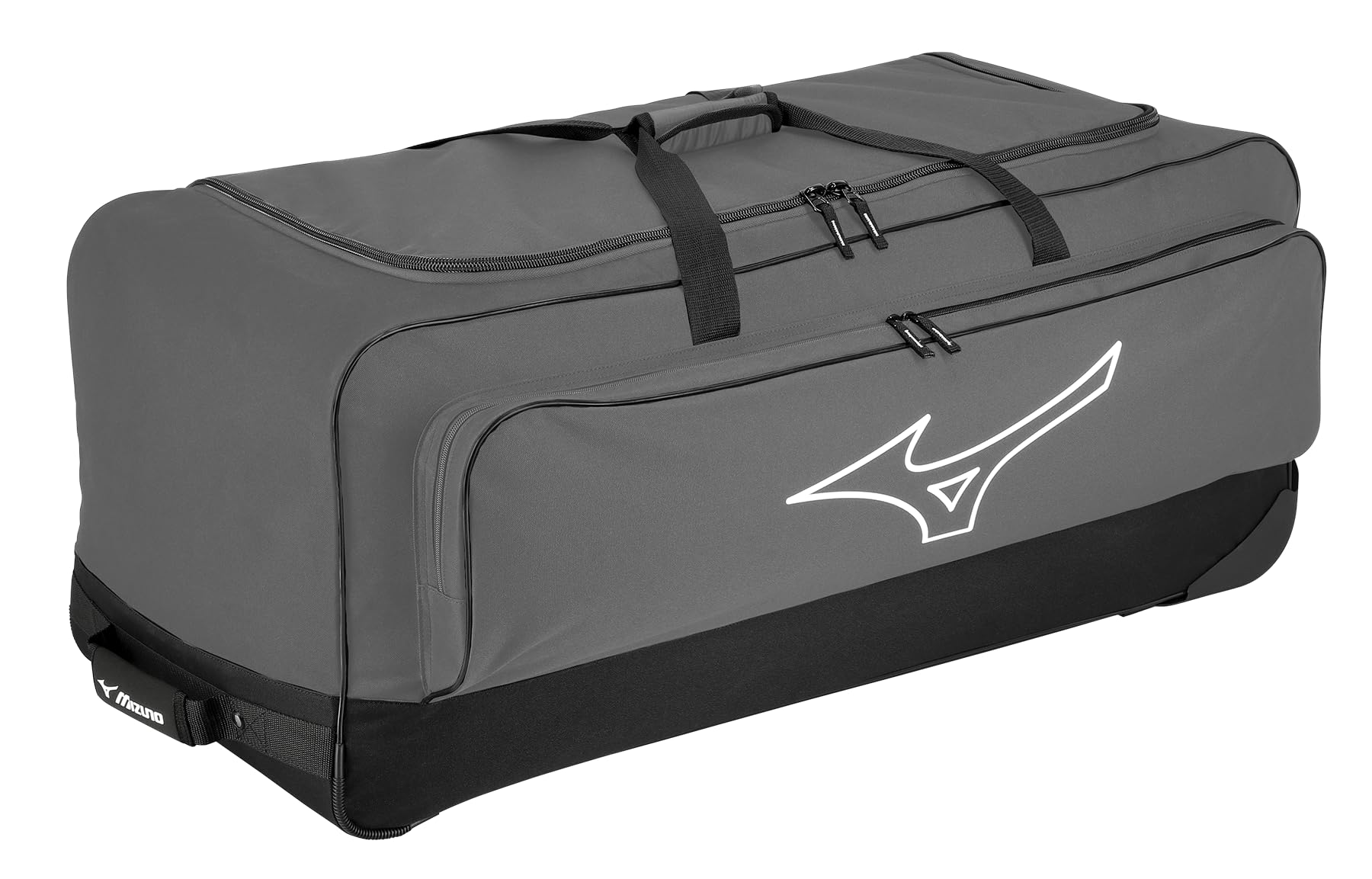Mizuno Mega Wheel Bag - Durable Storage Solution for Athletes - Ideal for Sports Teams & Travel - Spacious Design with E