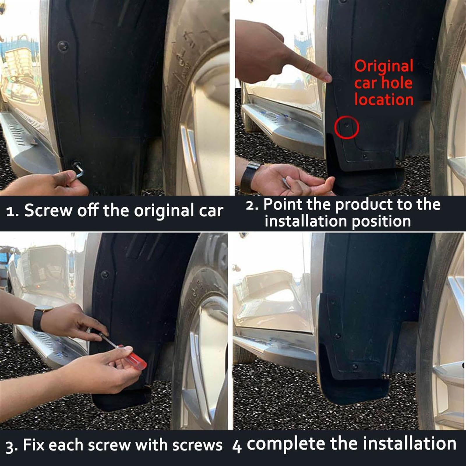 Garde-Boue de Voiture Garde-Boue, for Chery, Exeed TXL 2018 2019 2020 2021 Rabat Accessoires